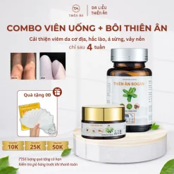 [ Combo 1 ] Kem Bôi Da + Viên Uống BoGan Thiên Ân