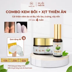 [Combo 2] Kem Bôi Da + Xịt Thiên Ân